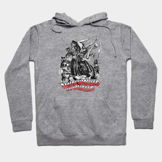 Werewolves on Wheels Hoodie by Geekeria Deluxe